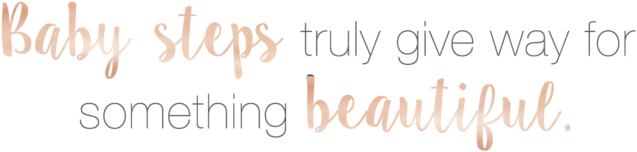 Baby Steps - Portable Network Graphics (1000x267), Png Download