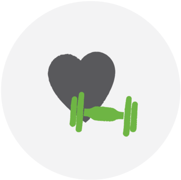 Theperfectstep Tps Iconsartboard 20 Copy 5 - Heart (1000x400), Png Download