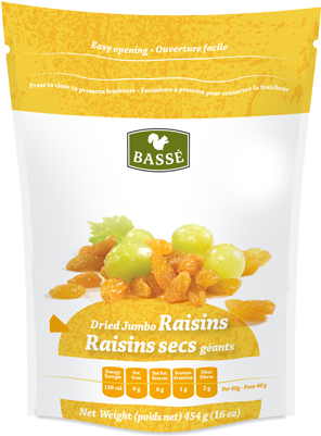626394837734 Jumbo Raisins - Basse Dried Fruits Figs, 2/pack 1 Lb. (400x400), Png Download