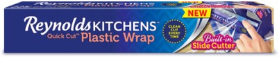 Plastic Wrap With Slide Cutter - Reynolds Kitchen Plastic Wrap (500x335), Png Download