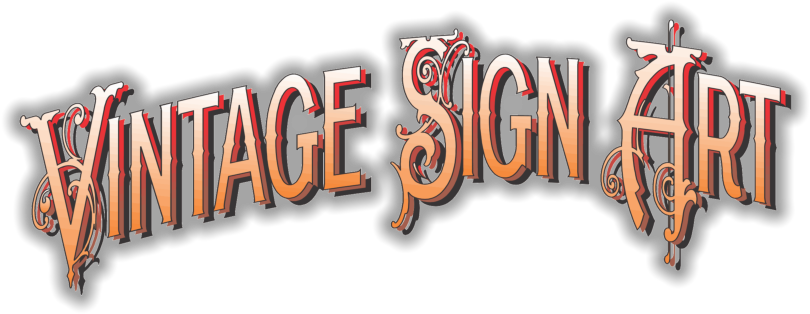 Vintage Signs (831x335), Png Download