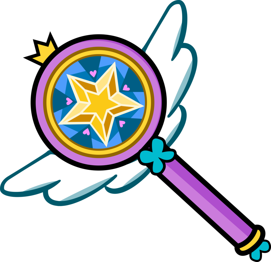 Magic Wand Clipart At Getdrawings - Magic Wand From Star Vs The Forces (908x880), Png Download