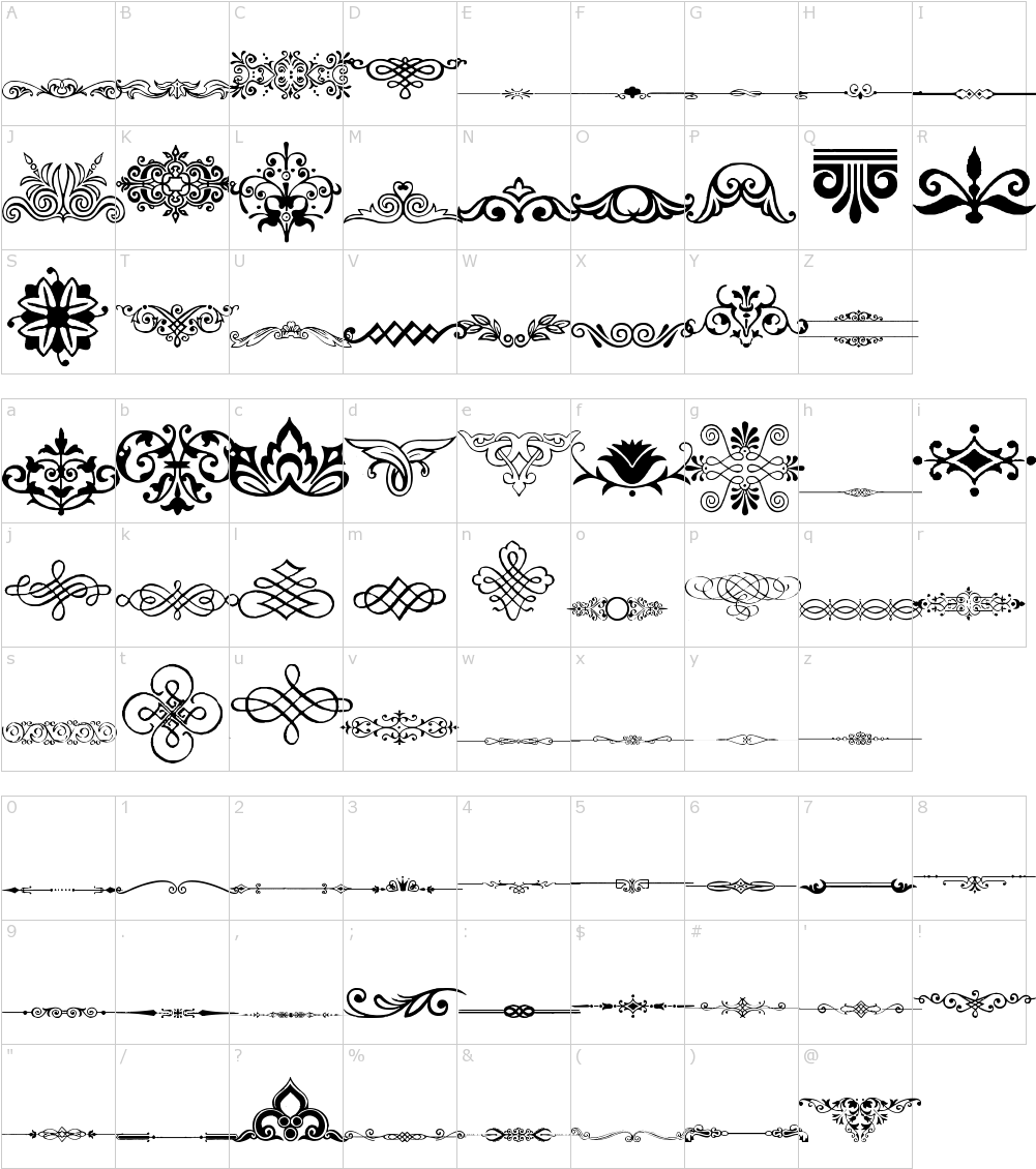 Vintage Decorative Signs - Line Art (1000x1150), Png Download