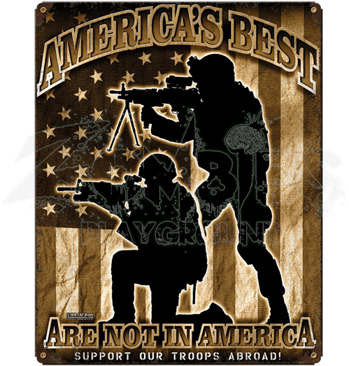 America's Best Vintage Steel Sign - Past Time Signs Vs-t393 Americ (550x550), Png Download