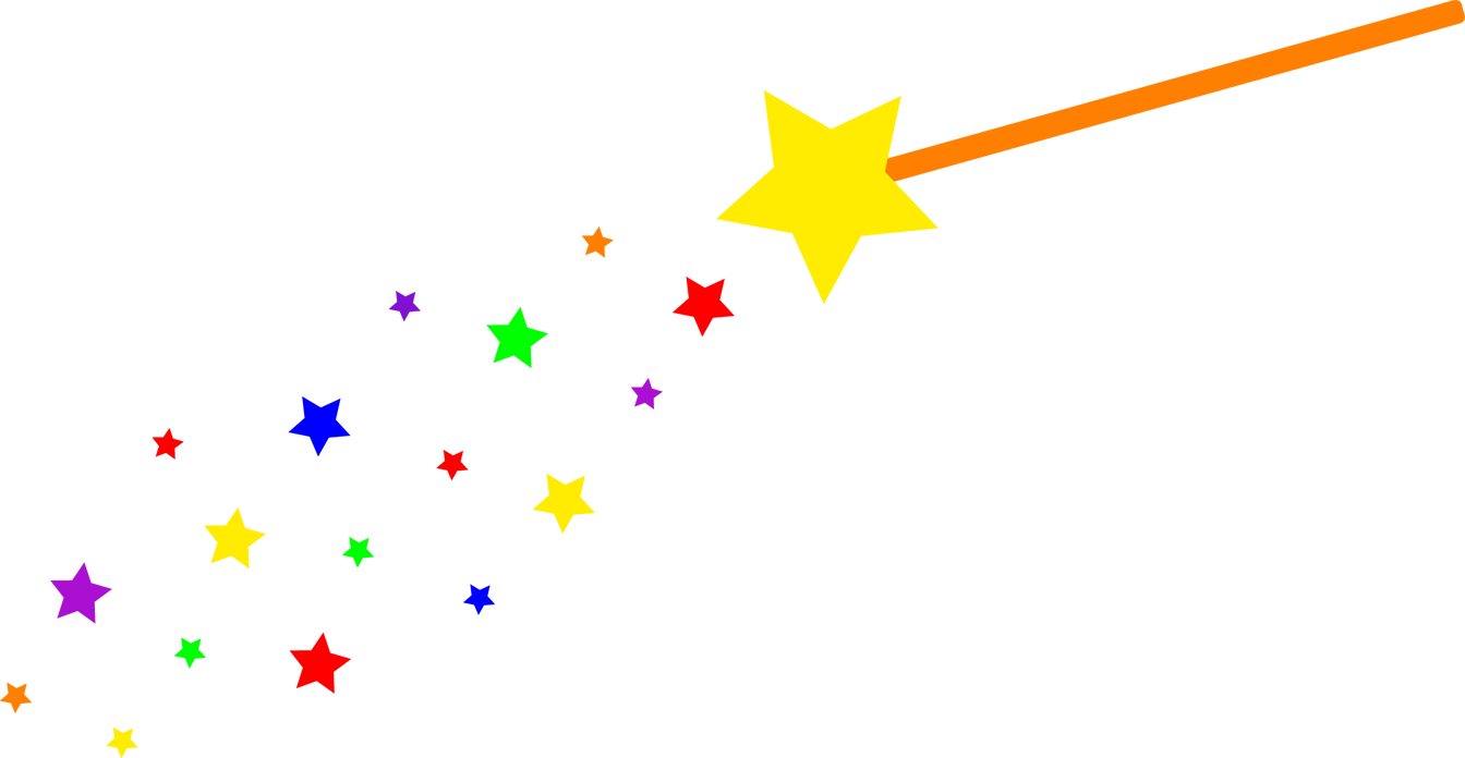 Wish Wand Clipart - Illustration (1344x696), Png Download