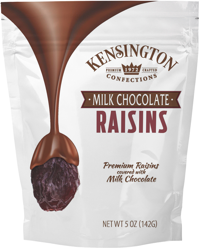 4625999 Kc Raisins 5oz - Chocolate-covered Raisin (708x1000), Png Download