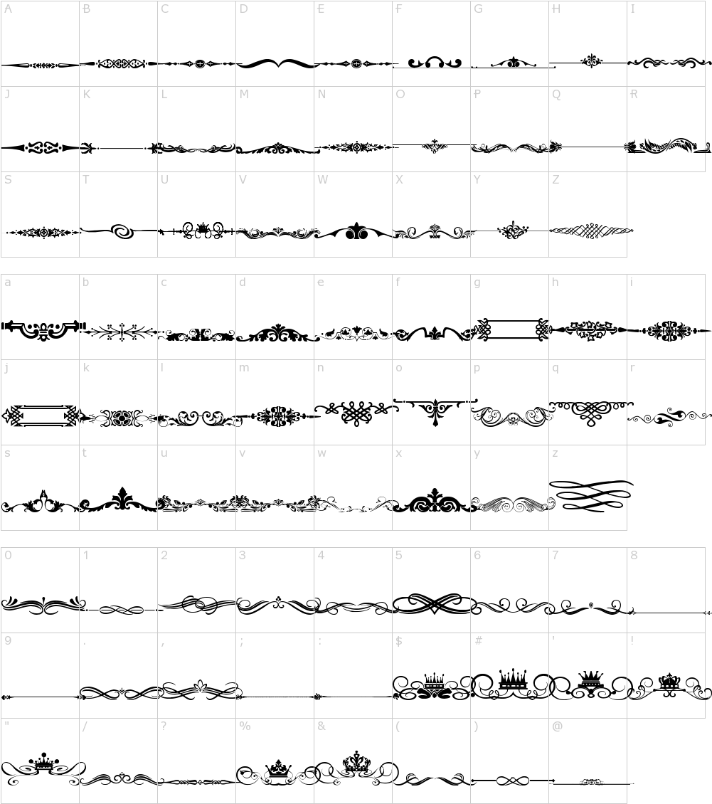 Vintage Decorative Signs 4 Font - Parallel (1000x1150), Png Download