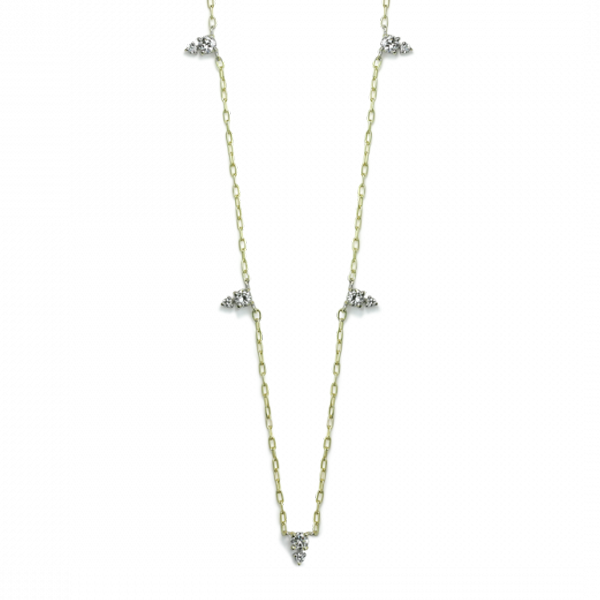 Devere Diamond Necklace - Necklace (600x600), Png Download