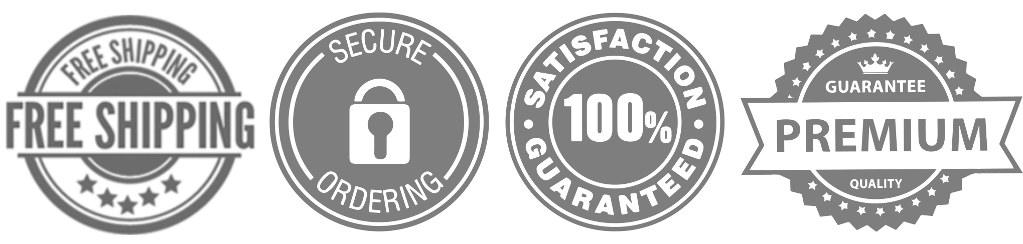 Dexter Plastic Wrap Unisex T-shirt - Trust Badges Black And White (2039x487), Png Download