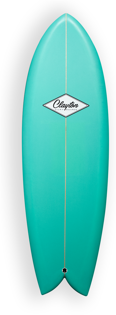 The Retro Fish Is An Updated Version Of A Timeless - Surfboard (447x1250), Png Download