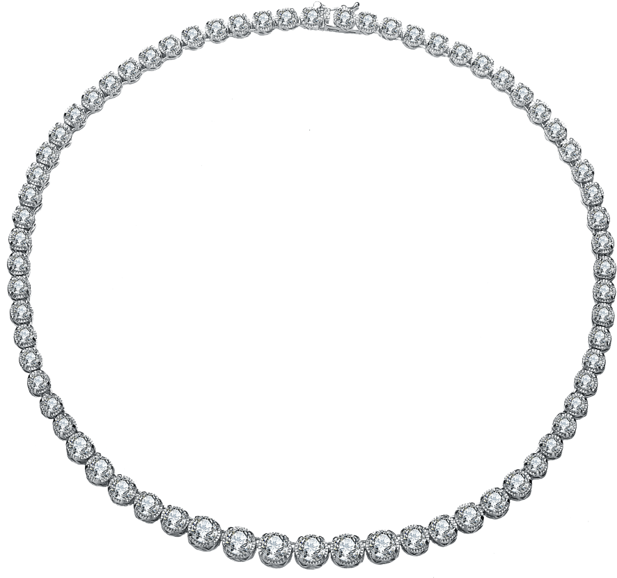 Beautiful Blue Color Necklace (1104x1104), Png Download