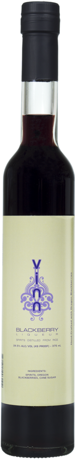 Vinn Blackberry Liqueur (1000x1000), Png Download