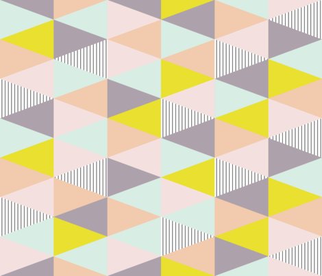Triangle Quilt Cloth - Triangle (470x403), Png Download