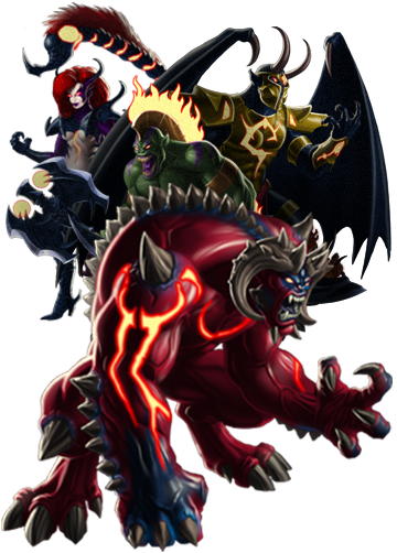 Demons Marvel Xp - Marvel Avengers Alliance Demons (360x502), Png Download