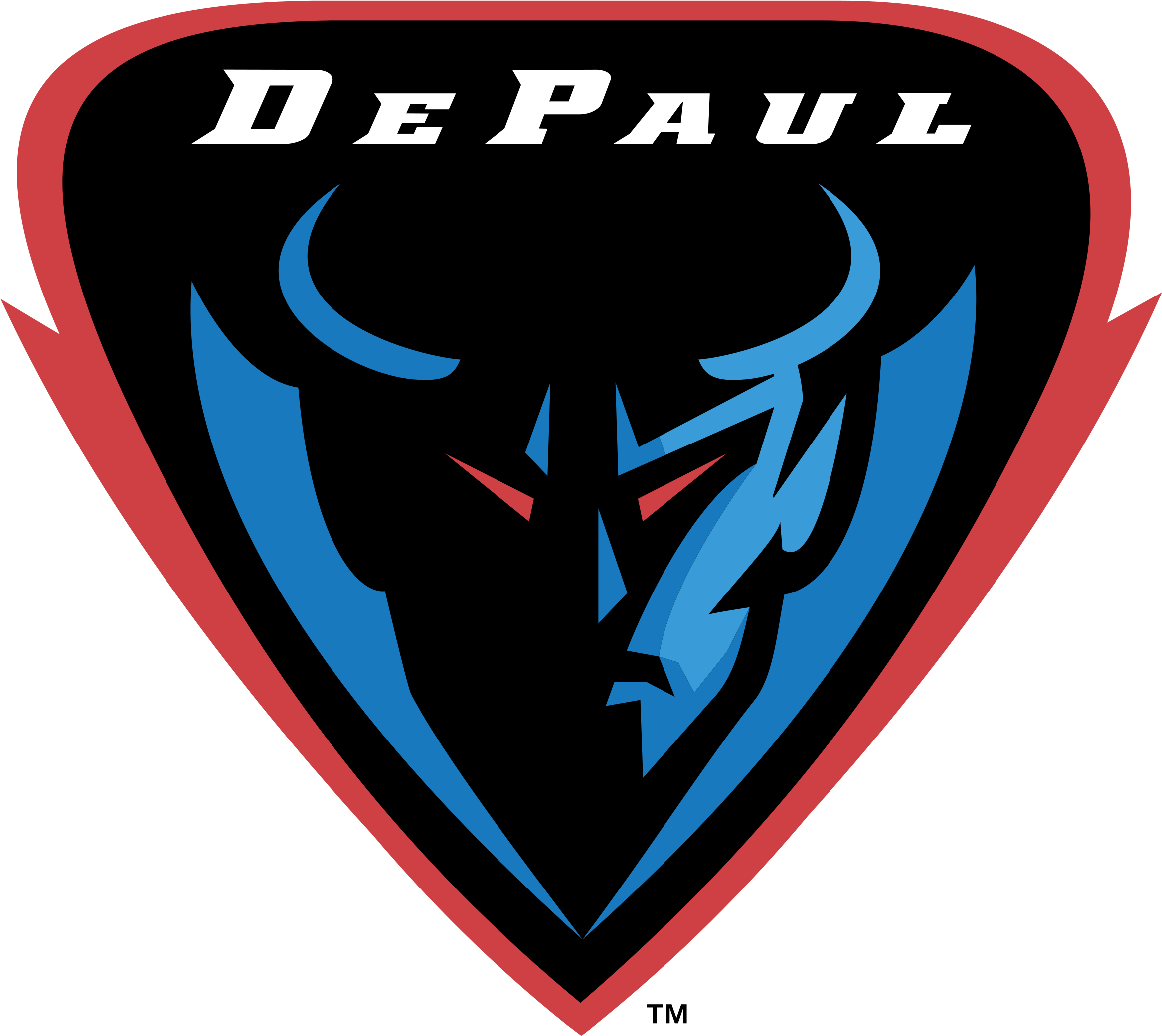 Depaul Blue Demons Logo Png Transparent - Blue Demons Logo (2400x2400), Png Download