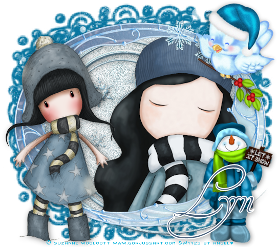 Let It Snow ♥ - Drawing (552x481), Png Download