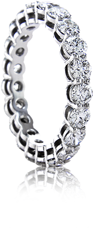 Perfect As A Wedding Or Anniversary Band, Select A - Diamond Band Wedding Rings (600x600), Png Download