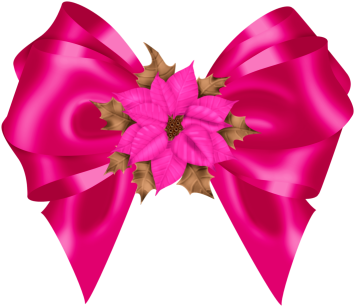 Christmas Magic - Ribbon (400x339), Png Download