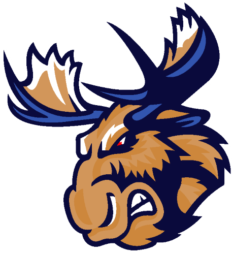 Mpvv46n - Manitoba Moose Hockey (461x500), Png Download