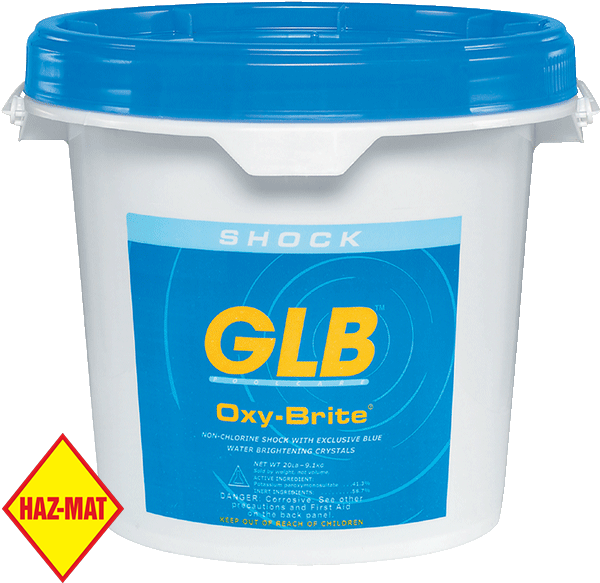 20 Pound Pail - Glb¨ Oxy-brite¨ Non-chlorine Shock Oxidizer - 5 Lb (600x600), Png Download