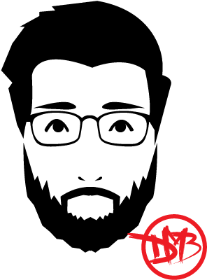 Dmb - Vector Beard Png (397x489), Png Download