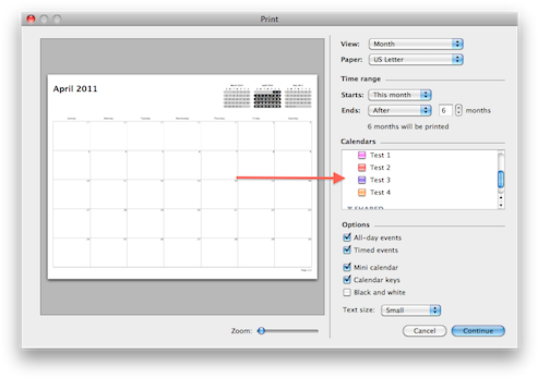 Mac Os X - Mac Os Sierra Ical (500x354), Png Download