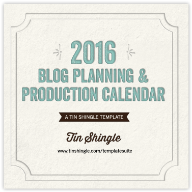 Tin Shingle Has Released Its 2016 Blog Planning And - Business (400x400), Png Download