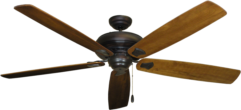 Tiara Oil Rubbed Bronze Ceiling Fan With 72″ Arbor - Big Ceiling Fans (800x392), Png Download