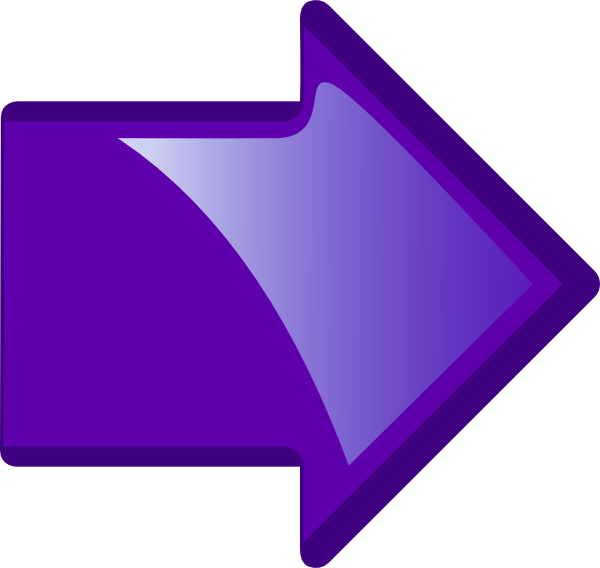 Purple Right Arrow (600x568), Png Download