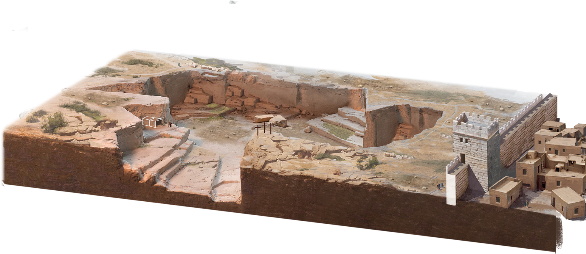 The Site That May Be Jesus' Tomb - Гроб Господень (2000x935), Png Download