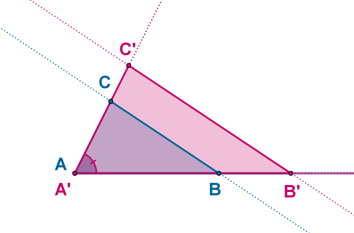 Como Sucede Con El Resto De Los Polígonos, Si Dos Triángulos - Triangle (1162x767), Png Download