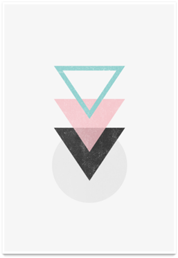 Poster Triangulos De Danyelle Dertinatti Ramos - Triangle (450x450), Png Download