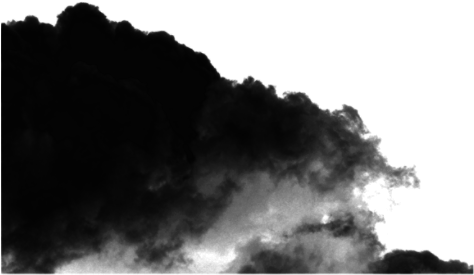 Nuvens Negras - Nuvens Negras Png (500x308), Png Download