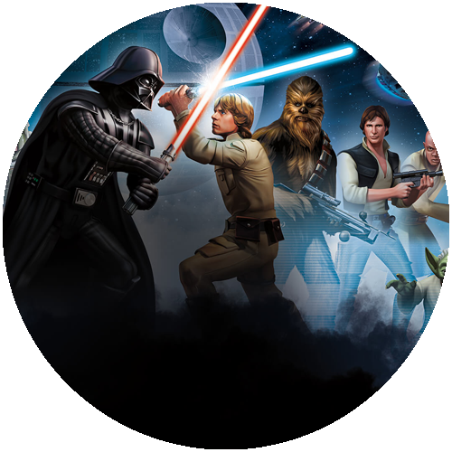 Star Wars Galaxy Of Heroes Game Guide Unofficial (500x500), Png Download