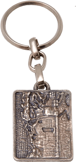 Pewter Keychain Depicting The Inspiring Event Of The - Empty Tomb (650x650), Png Download