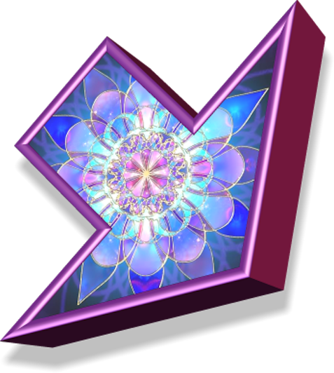 Share This Image - Ikasefu Pretty Purple Flower Bling Glitter Diamond (477x532), Png Download