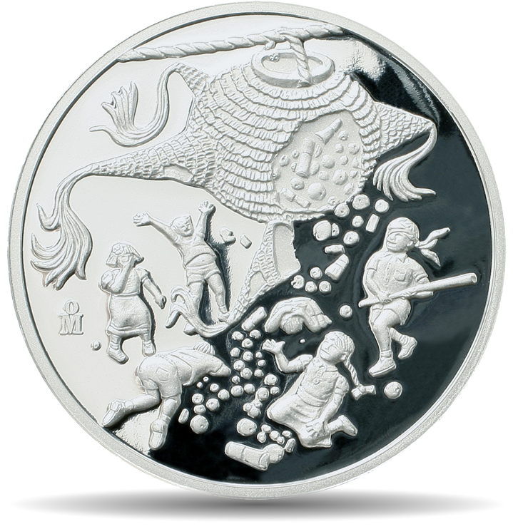 Moneda Piñata (900x900), Png Download