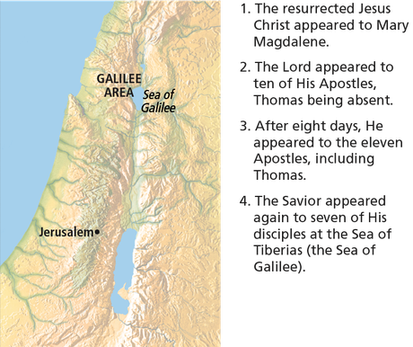 Lesson 28 Timeline - Luke 17 11 19 Map (460x386), Png Download