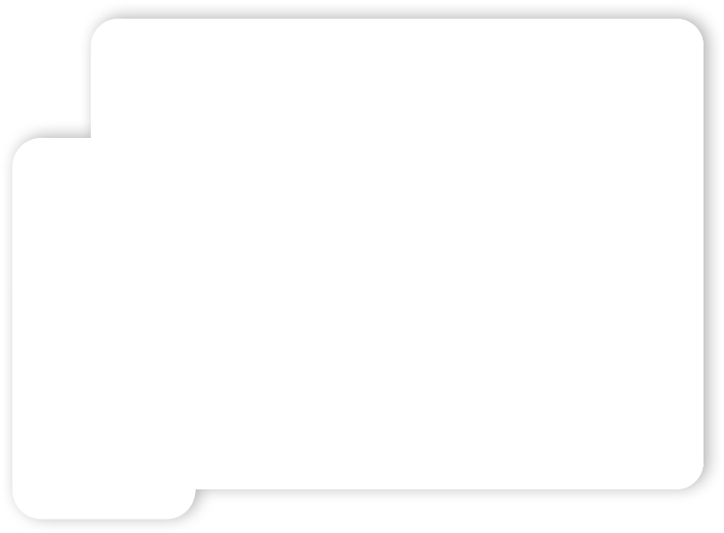 Blank White Card (858x639), Png Download