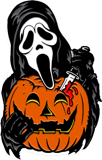 Gfcarver1october 19, 2017 Ghostface - Lapel Pin (828x808), Png Download