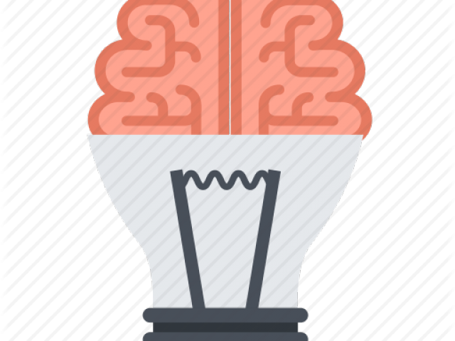 Flat Design Brain Png (640x480), Png Download