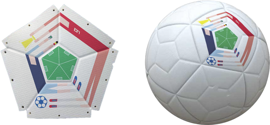 Exhibited At The Nike Phenomenal House In London/uk - Soccer Ball (1000x438), Png Download