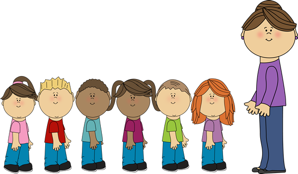 Standing In Line Clipart (600x350), Png Download