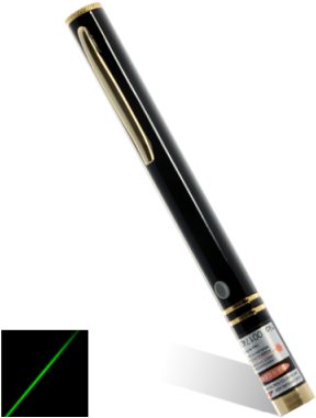 Successfully Added High Powered 50mw Green Laser Pointer - Emax Groene Laserpen (400x400), Png Download