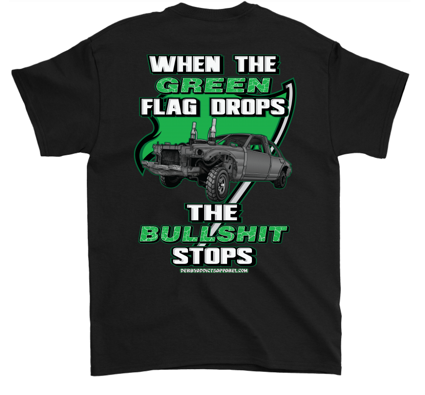 Green Flag Drops High Detail Vic - T-shirt (1024x1024), Png Download