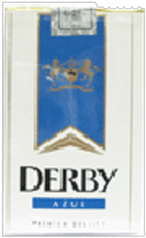 Derby Azul - Derby Cigarro (400x400), Png Download