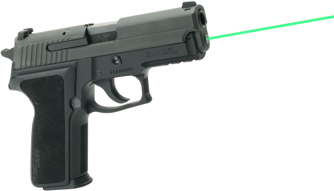 Lasermax Guide Rod Laser Sig Sauer P229, Green (1106x657), Png Download