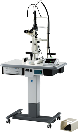 Green Laser Photocoagulator Gyc 500 Description - Laser (271x458), Png Download