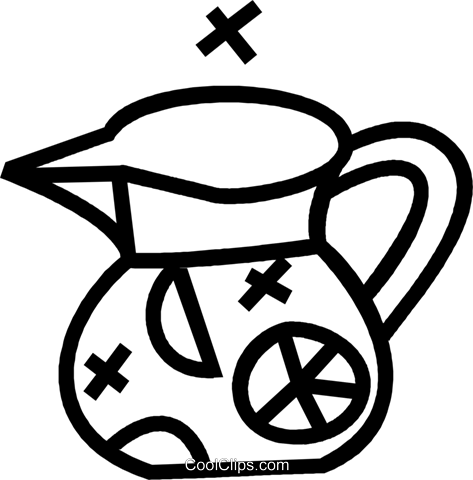 Jug Of Lemonade Royalty Free Vector Clip Art Illustration - Cross (473x480), Png Download