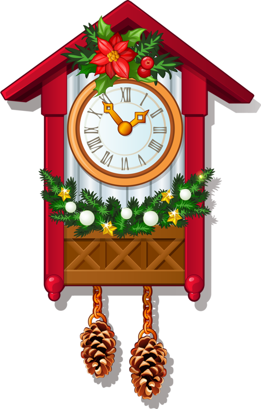 New Year Clock Png Download - Nutcracker Cuckoo Clock (511x800), Png Download